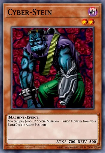 Cyber-Stein yugioh card